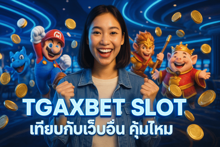 TGAXBET SLOT เทียบกับเว็บอื่น คุ้มไหม?