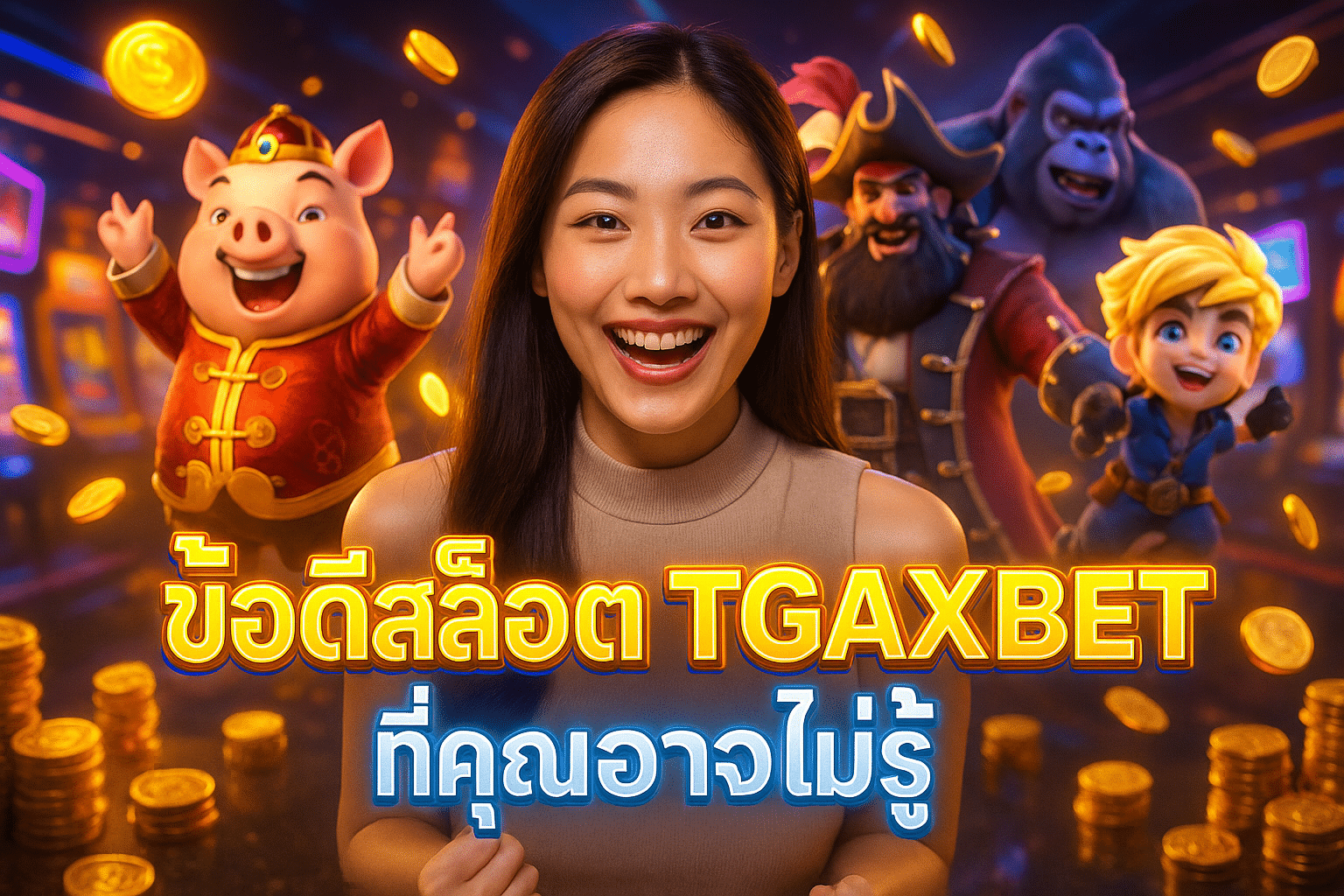ข้อดีสล็อต TGAXBET ที่คุณอาจไม่รู้