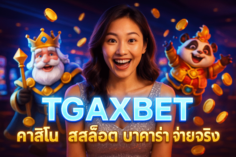 TGAXBET คาสิโน สล็อต บาคาร่า จ่ายจริง