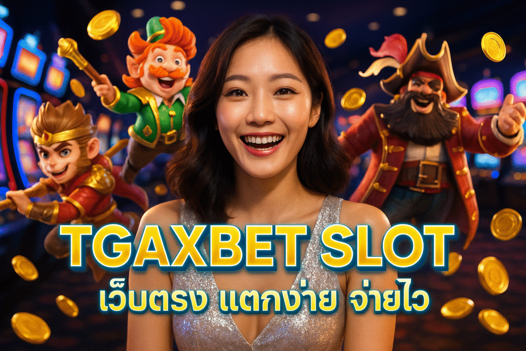TGAXBET SLOT เว็บตรง แตกง่าย จ่ายไว