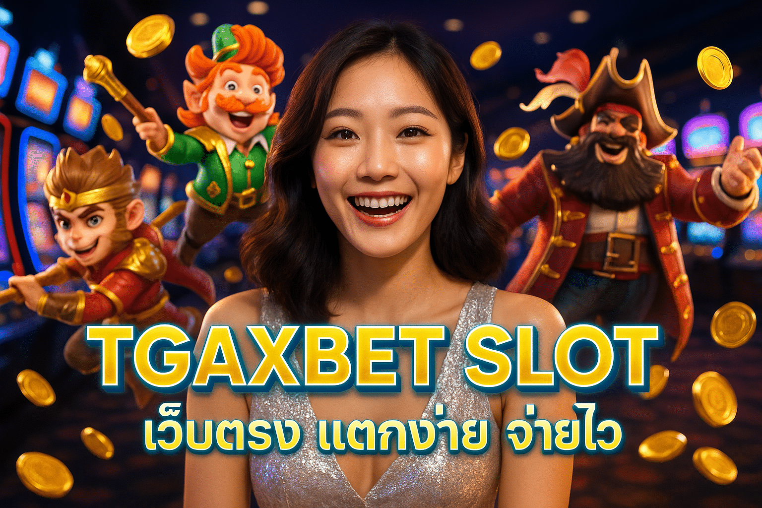 TGAXBET SLOT เว็บตรง แตกง่าย จ่ายไว