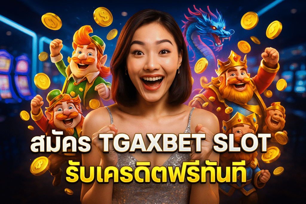 สมัคร TGAXBET SLOT รับเครดิตฟรีทันที