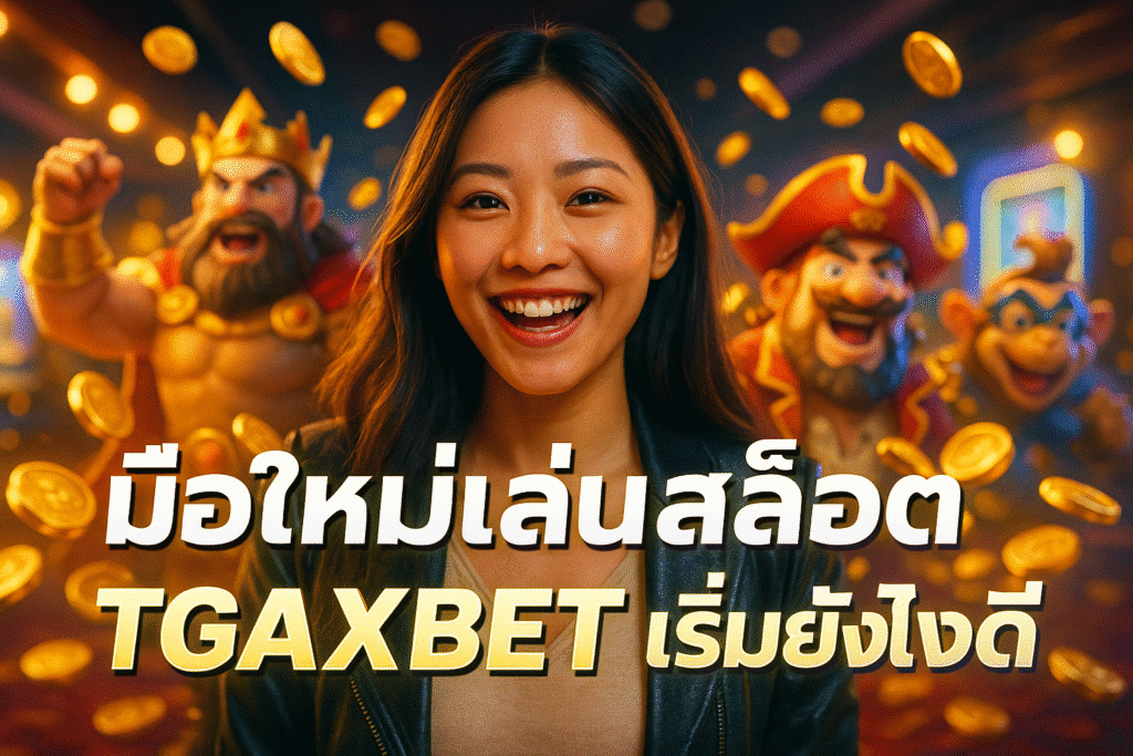 มือใหม่เล่นสล็อต TGAXBET เริ่มยังไงดี?