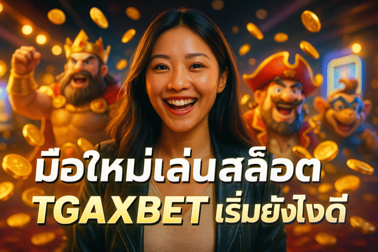 มือใหม่เล่นสล็อต TGAXBET เริ่มยังไงดี?