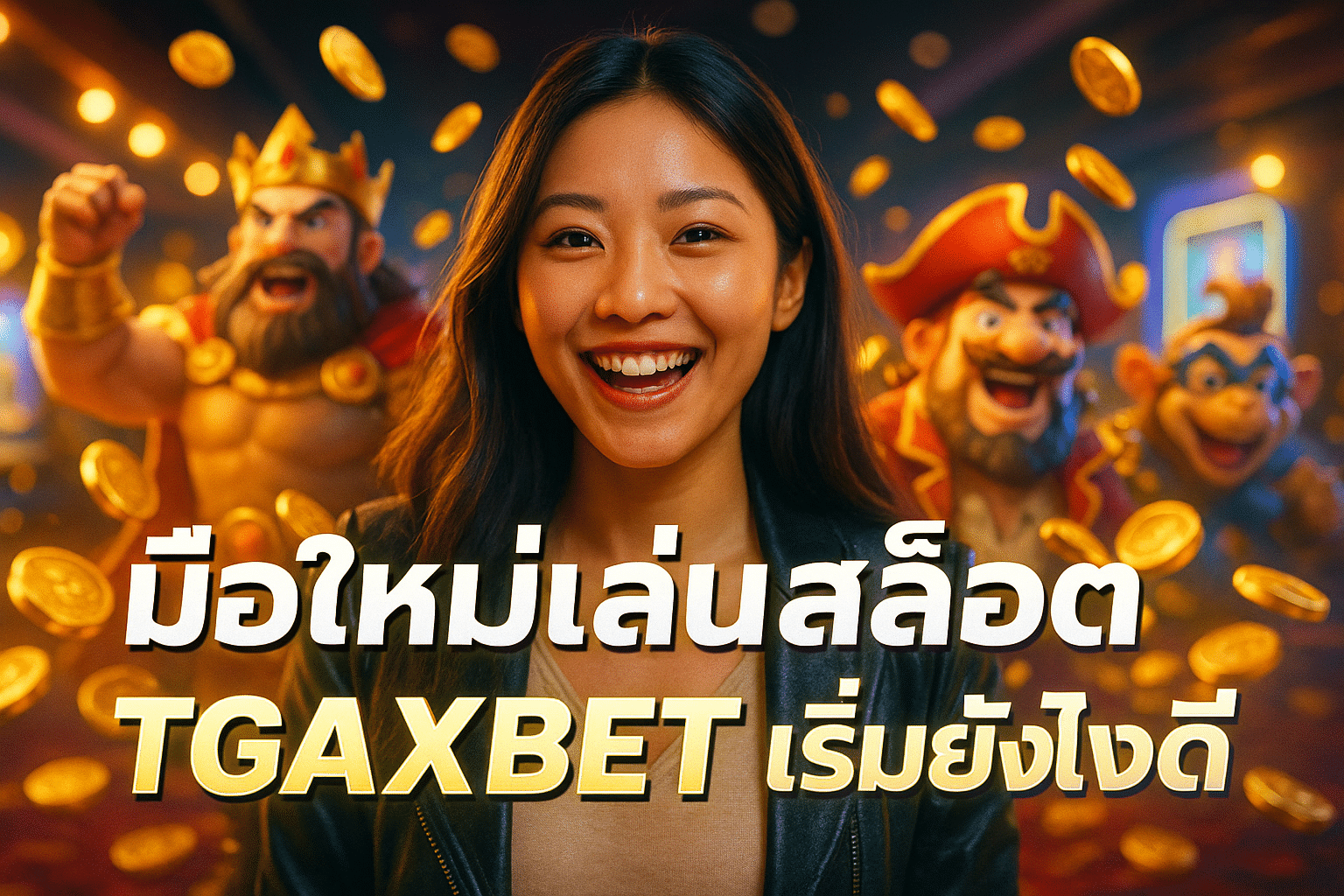 มือใหม่เล่นสล็อต TGAXBET เริ่มยังไงดี?