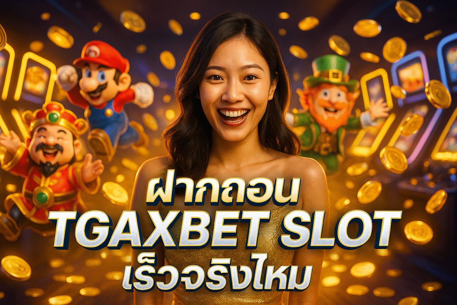 ฝากถอน TGAXBET SLOT เร็วจริงไหม